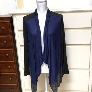 Splendid rayon waterfall cardigan size S